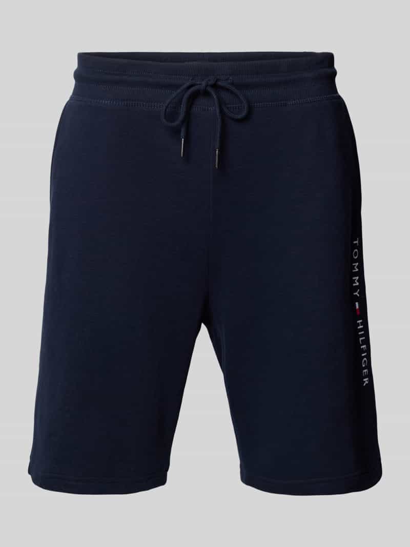 Tommy Hilfiger Regular fit bermuda's van katoenmix