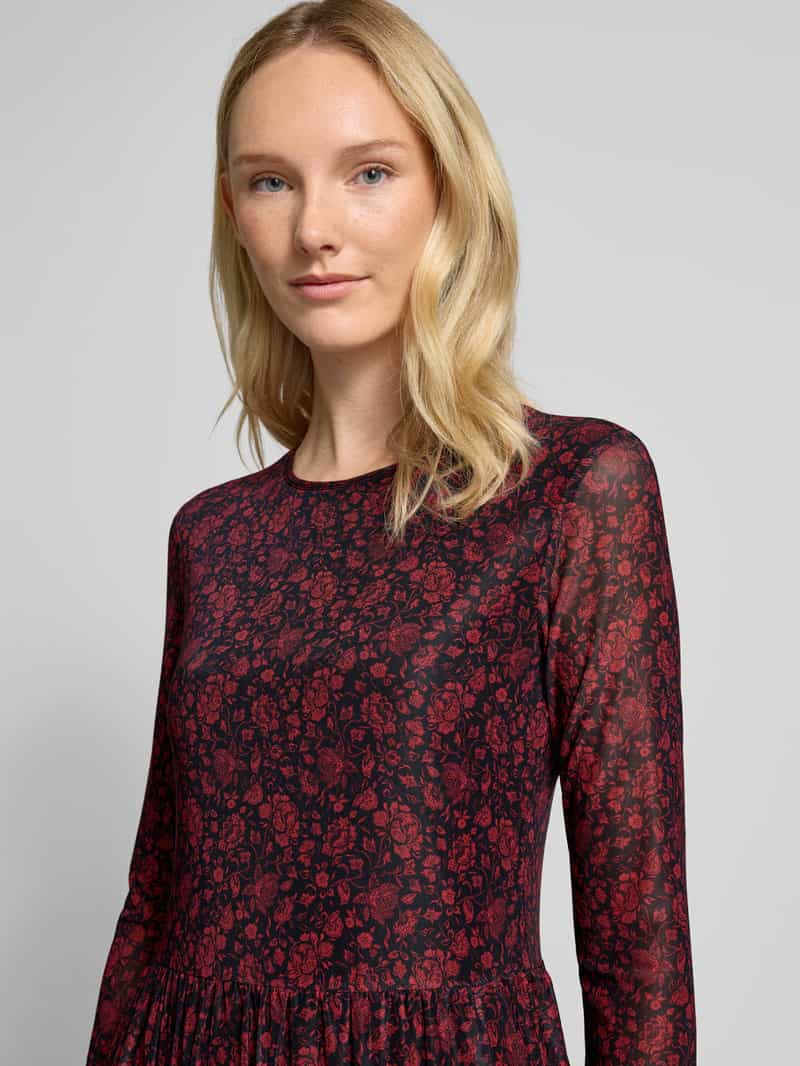 Jake*s Collection Midi-jurk in laagjeslook