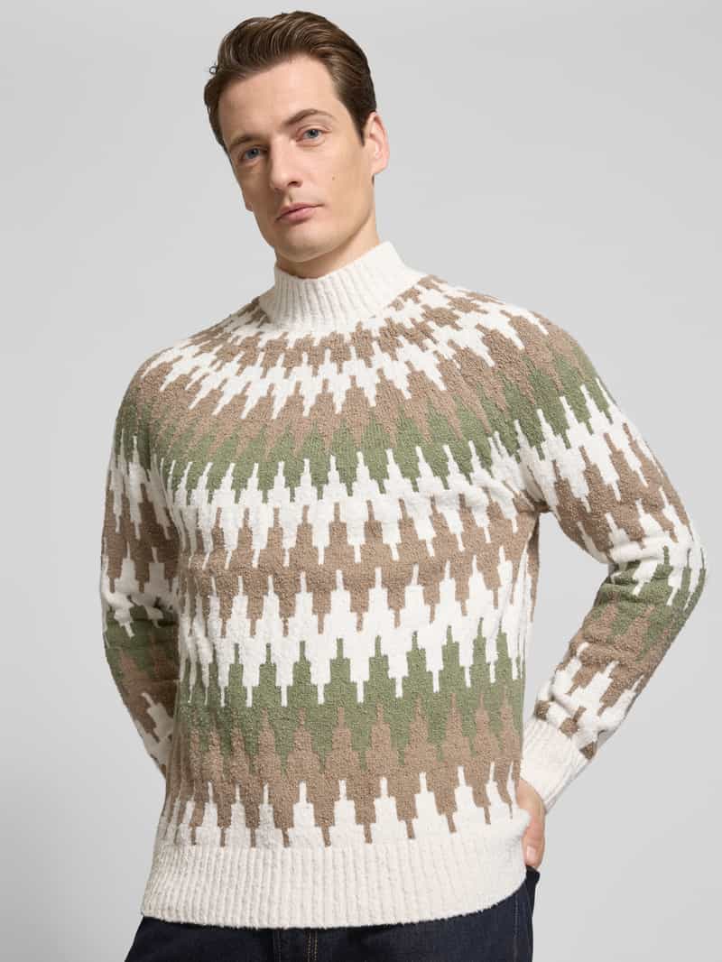 drykorn Gebreide pullover met opstaande kraag model 'PIREO'
