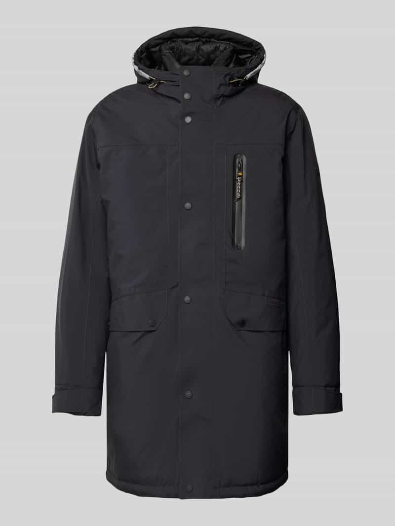 camel active Parka met klepzakken model 'Parka Hood clean'