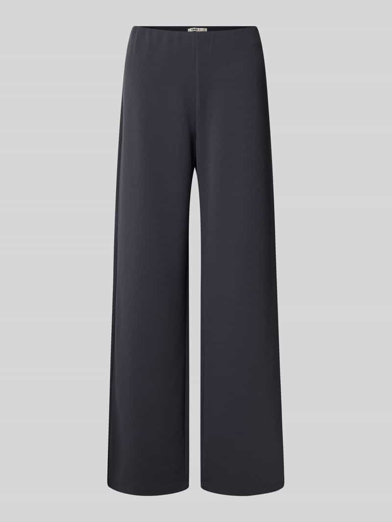 Only Wijde broek met elastische band model 'BREMEN-YO LIFE'
