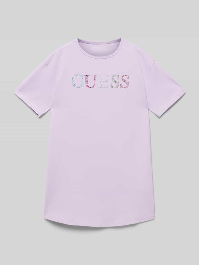 Guess T-shirt met strass-steentjes