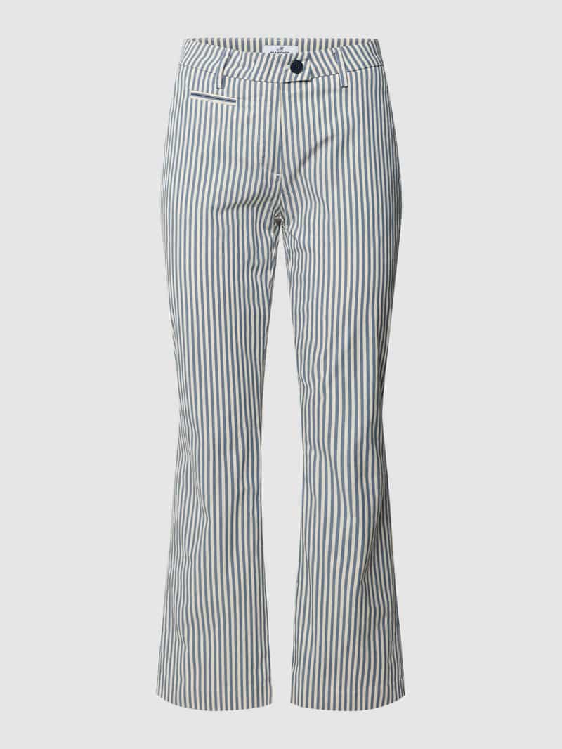 Broek met streepmotief, model 'NEW YORK'
