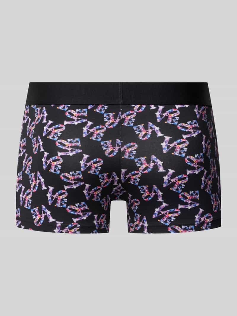 HOM slim fit trunks van katoenmix model 'Pop Love'
