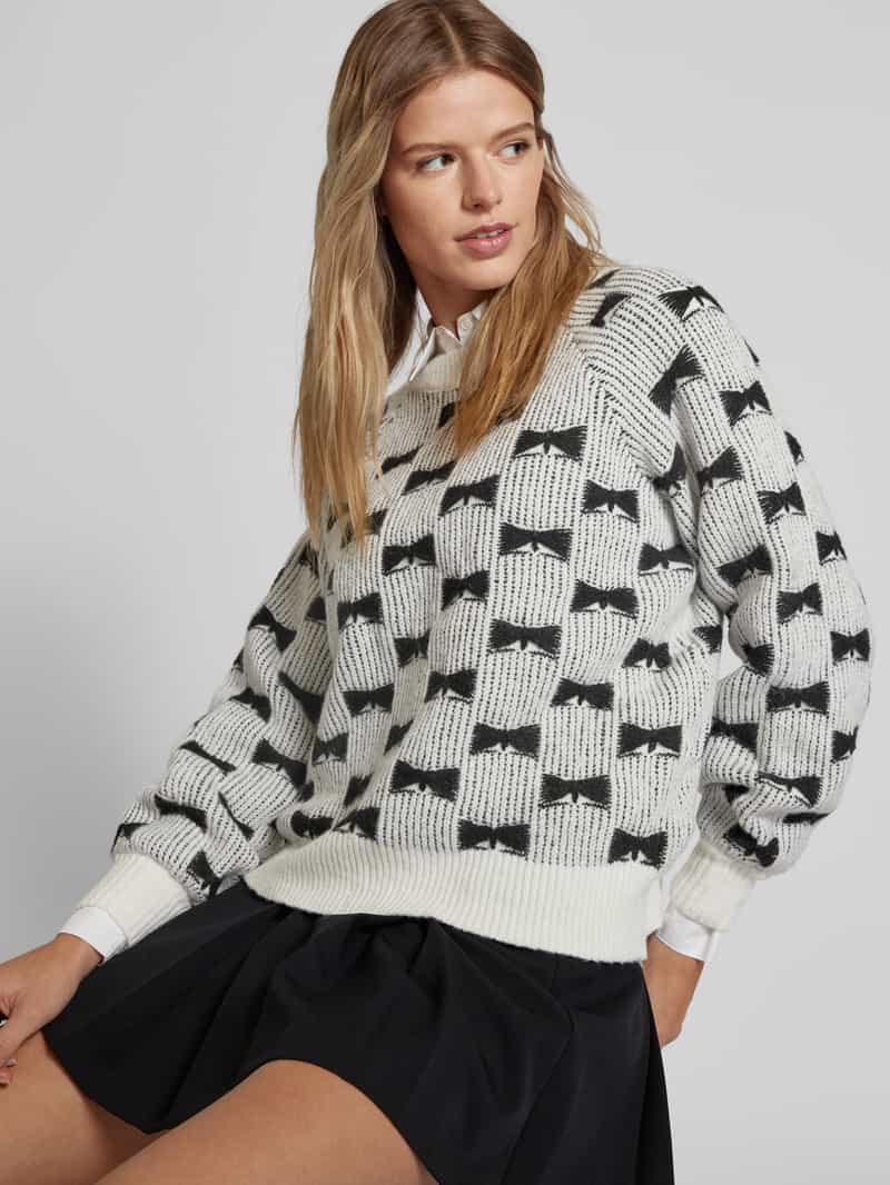 Only Pullover met ballonmouwen model 'Clara'