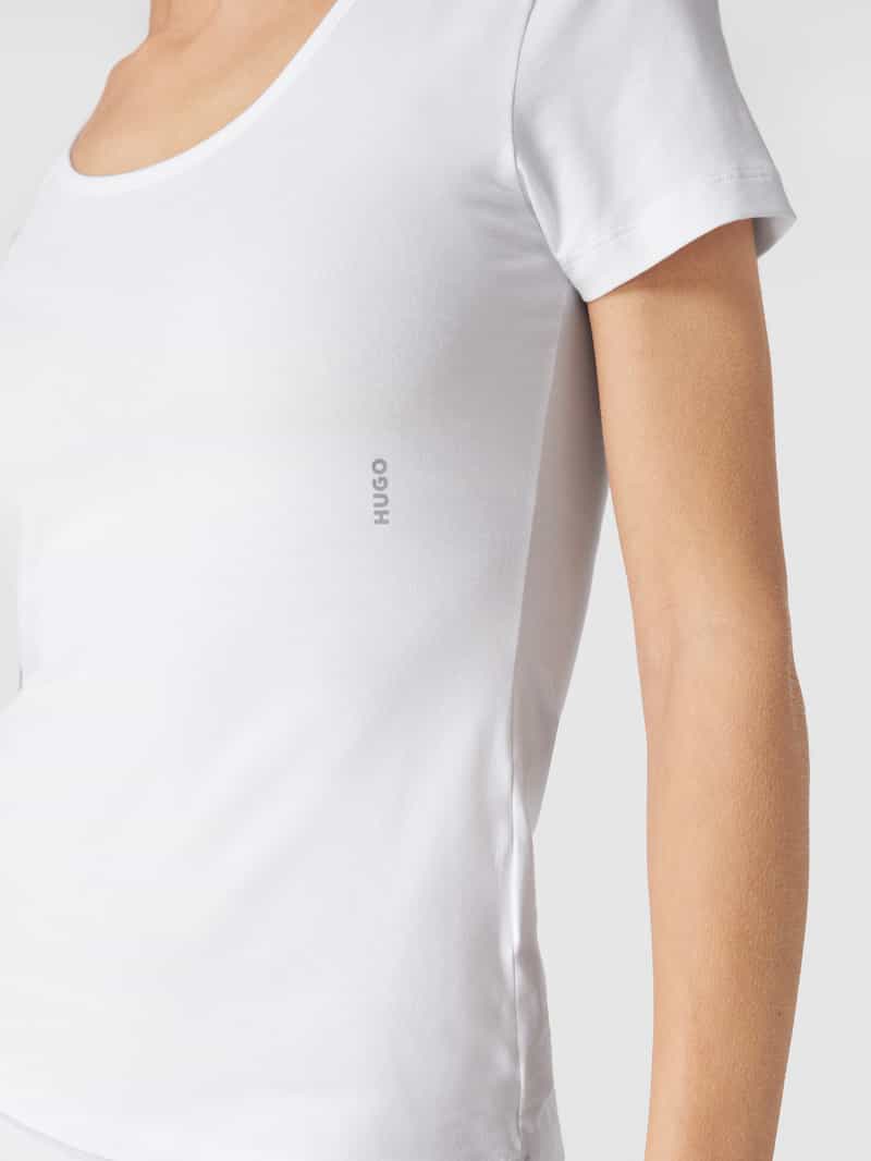 HUGO T-shirt met logoprint