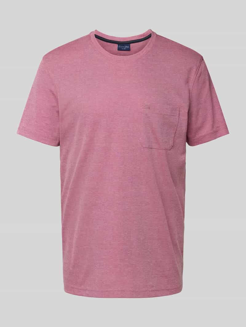 Christian Berg Men T-shirt met borstzak