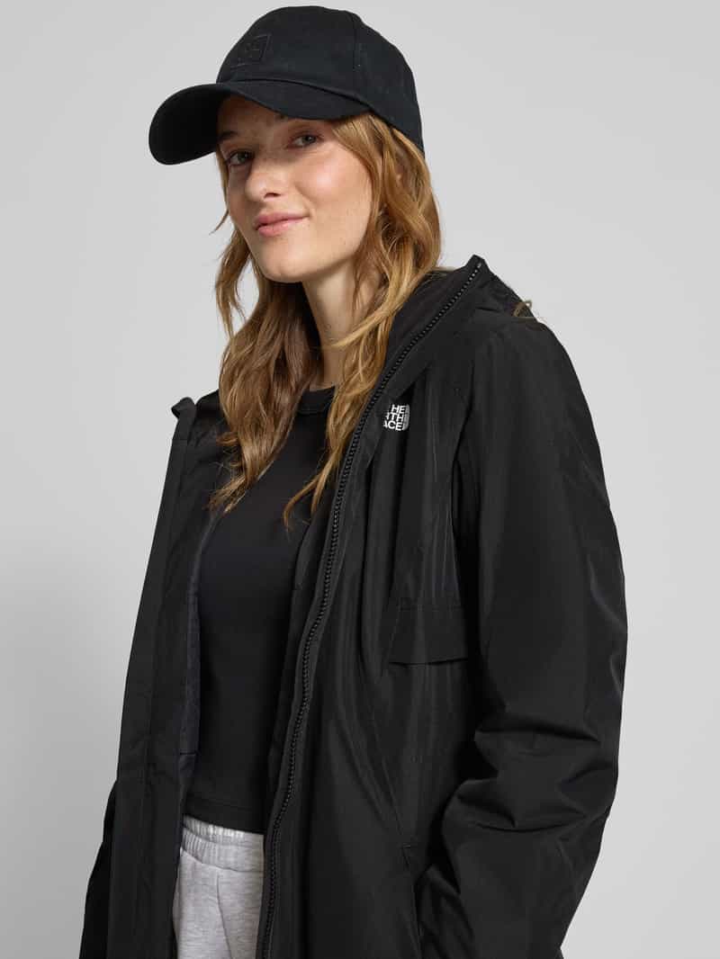 The North Face Regular fit functionele lange jas met logoprint model 'Whikesteller'