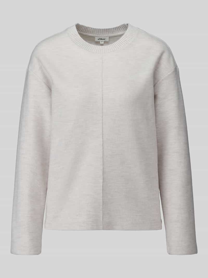 s.Oliver - female - Gevlokt sweatshirt met relaxte pasvorm