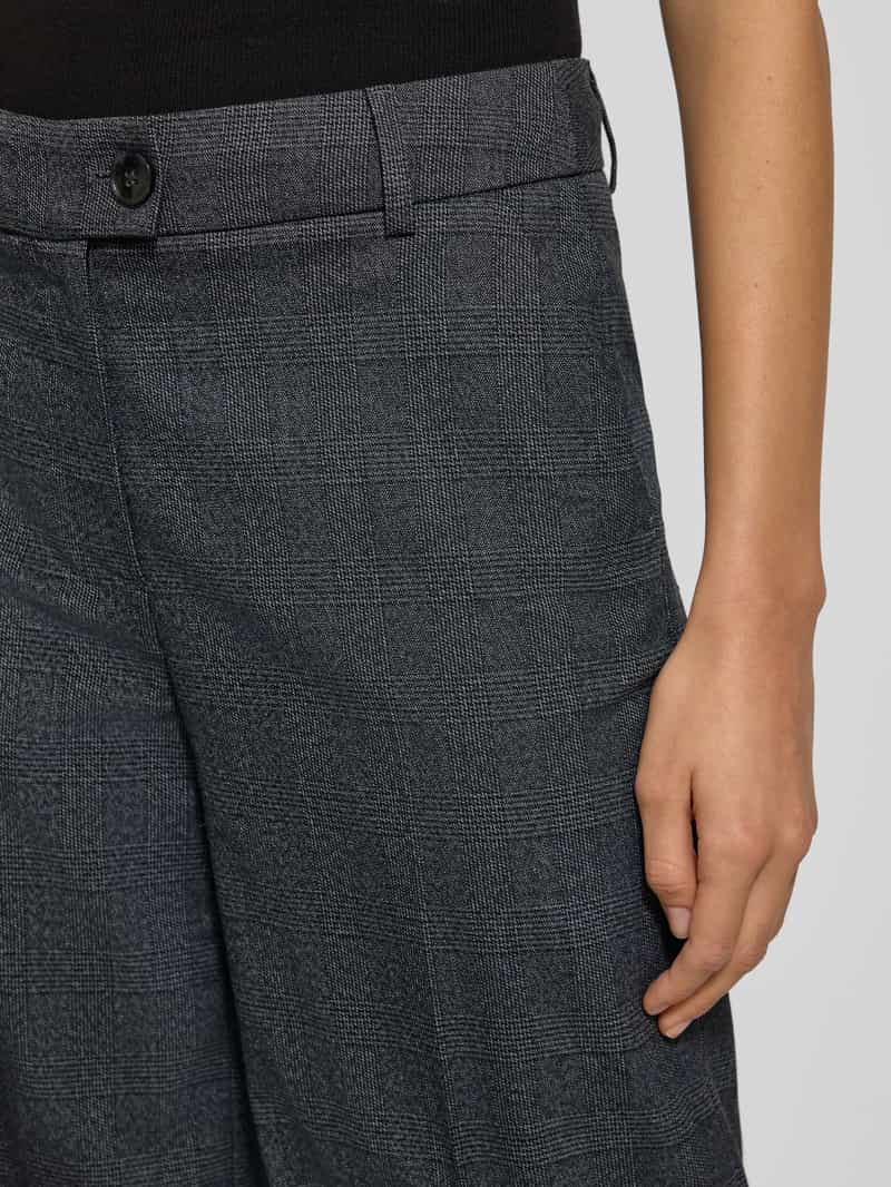 MORE & MORE Straight fit stoffen broek met viscose