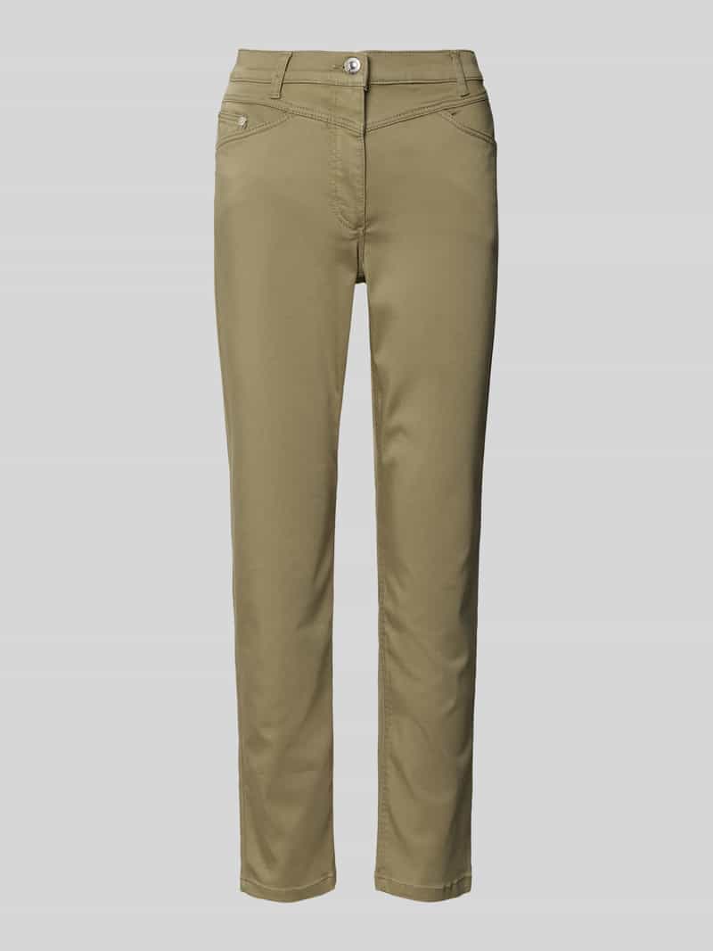 Betty Barclay Slim fit broek in 5-pocketmodel