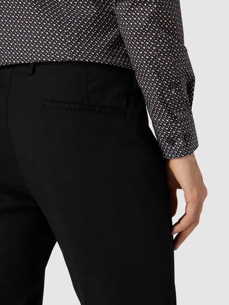 Boss Slim fit chino met stretch model 'Rice'