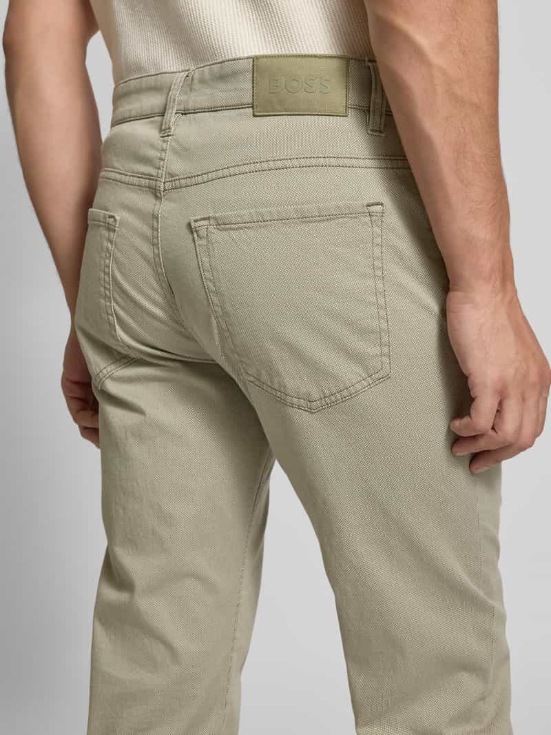Boss Regular fit stoffen broek van katoenmix model 'RE.MAINE5'