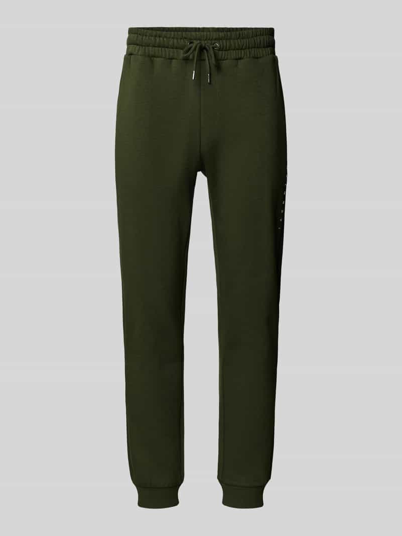 jack & jones Sweatpants met elastische band en tunnelkoord model 'GORDON'