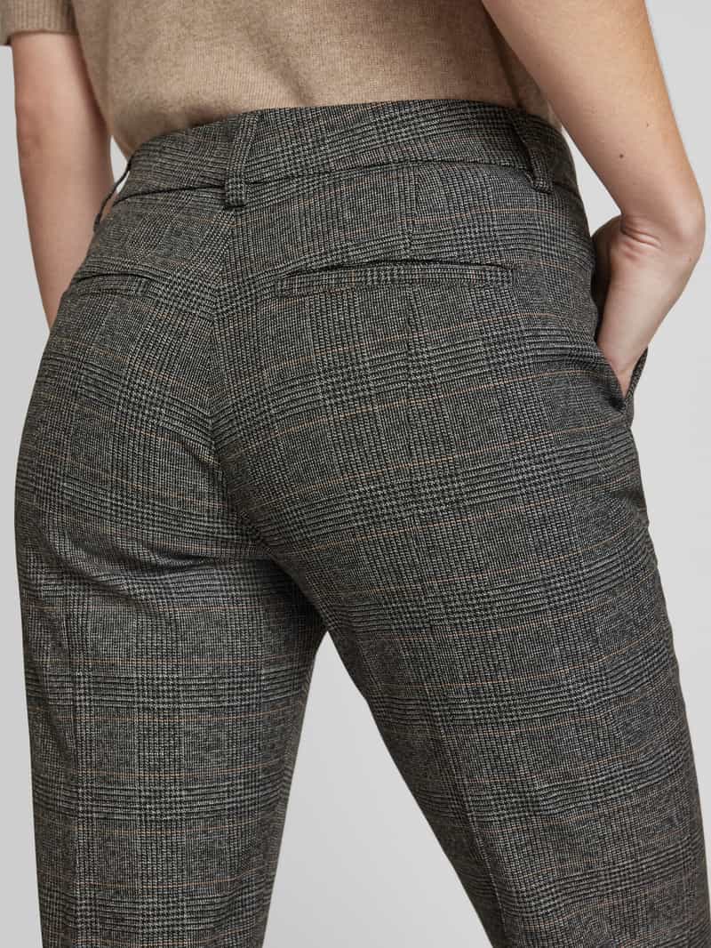 Zadig & Voltaire Flared stoffen broek met persplooien model 'PREVU TAILLEUR'