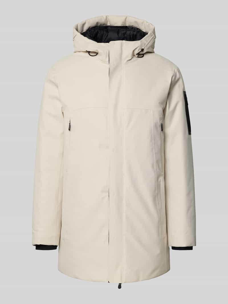 BOSS Green Regular fit parka van waterdicht materiaal model 'HEXATECH'