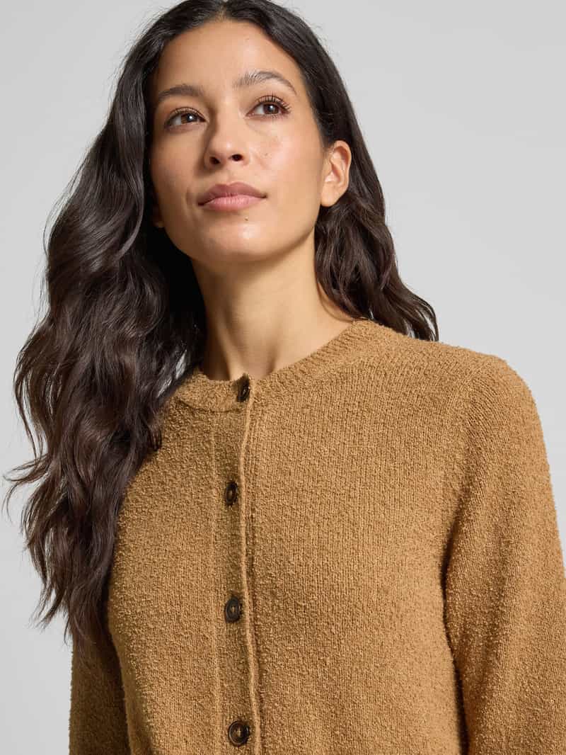 Marc O'Polo Regular fit gebreide pullover van katoenmix met wol