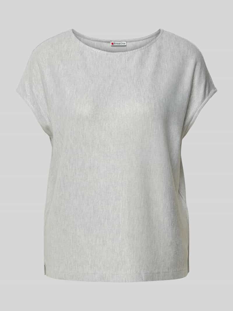 Street One T-shirt met ronde hals