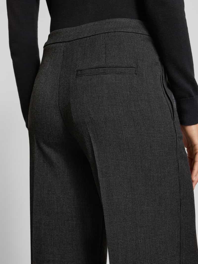 Marc O'Polo Wijde broek met all-over motief