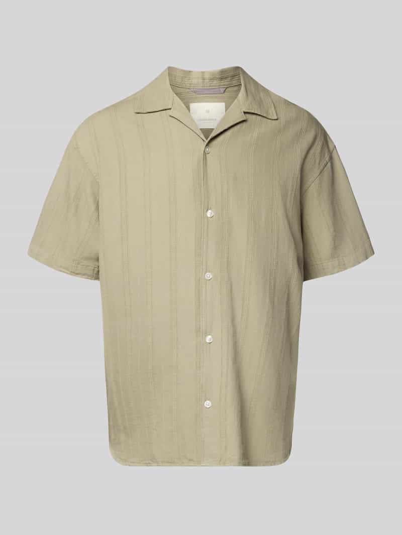 Jack & Jones Premium Regular fit vrijetijdsoverhemd van katoenmix met linnen model 'MONTANA'