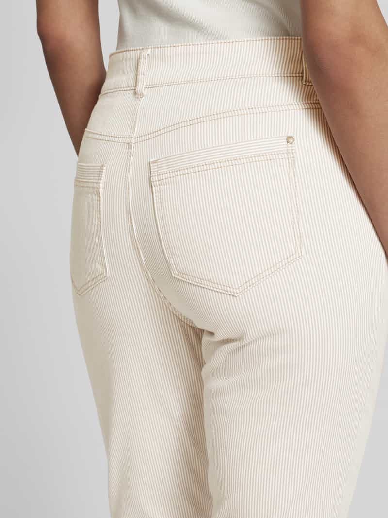 Christian Berg Woman Slim fit broek met verkort model