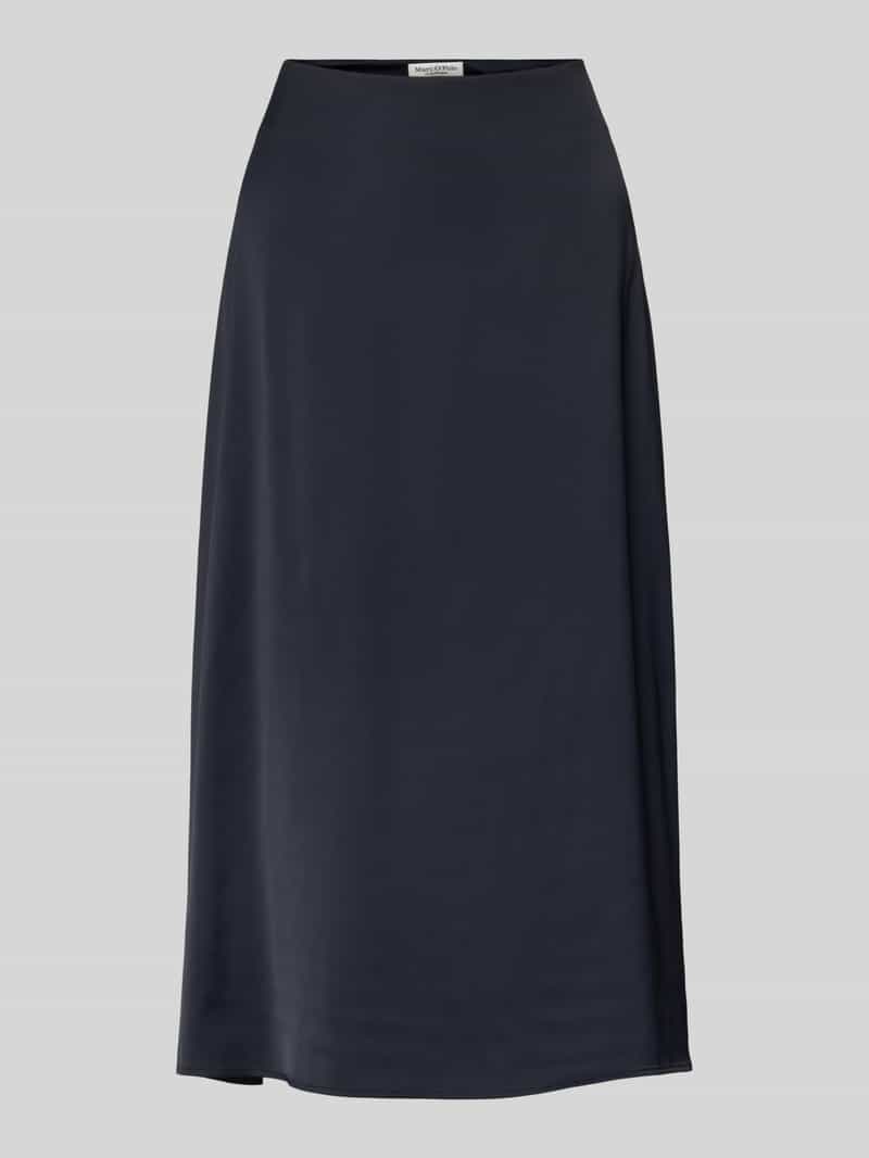 Marc O'Polo Relaxed fit satijnen rok met soepele stretchviscose