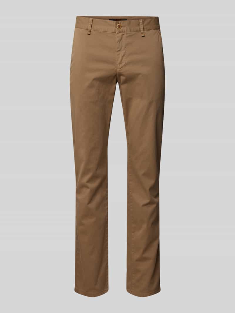 Alberto Stoffen broek met Franse steekzakken model 'Lou'