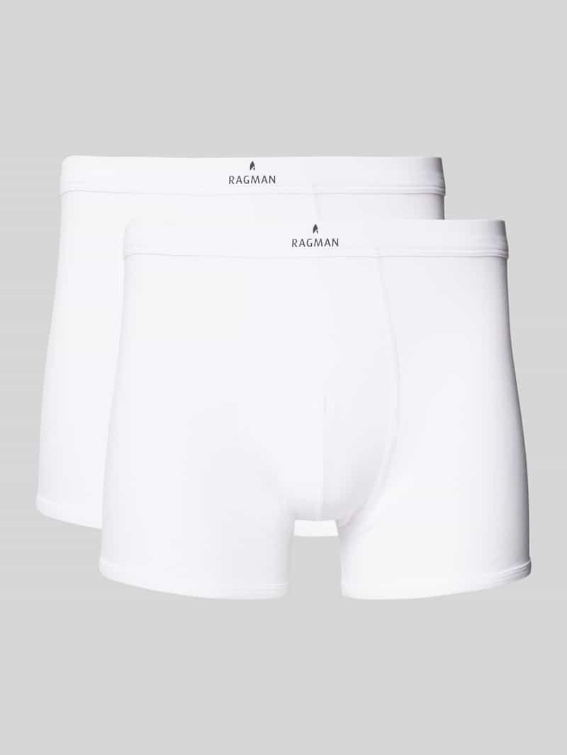RAGMAN Boxerhort met labelprint model 'PIMA'