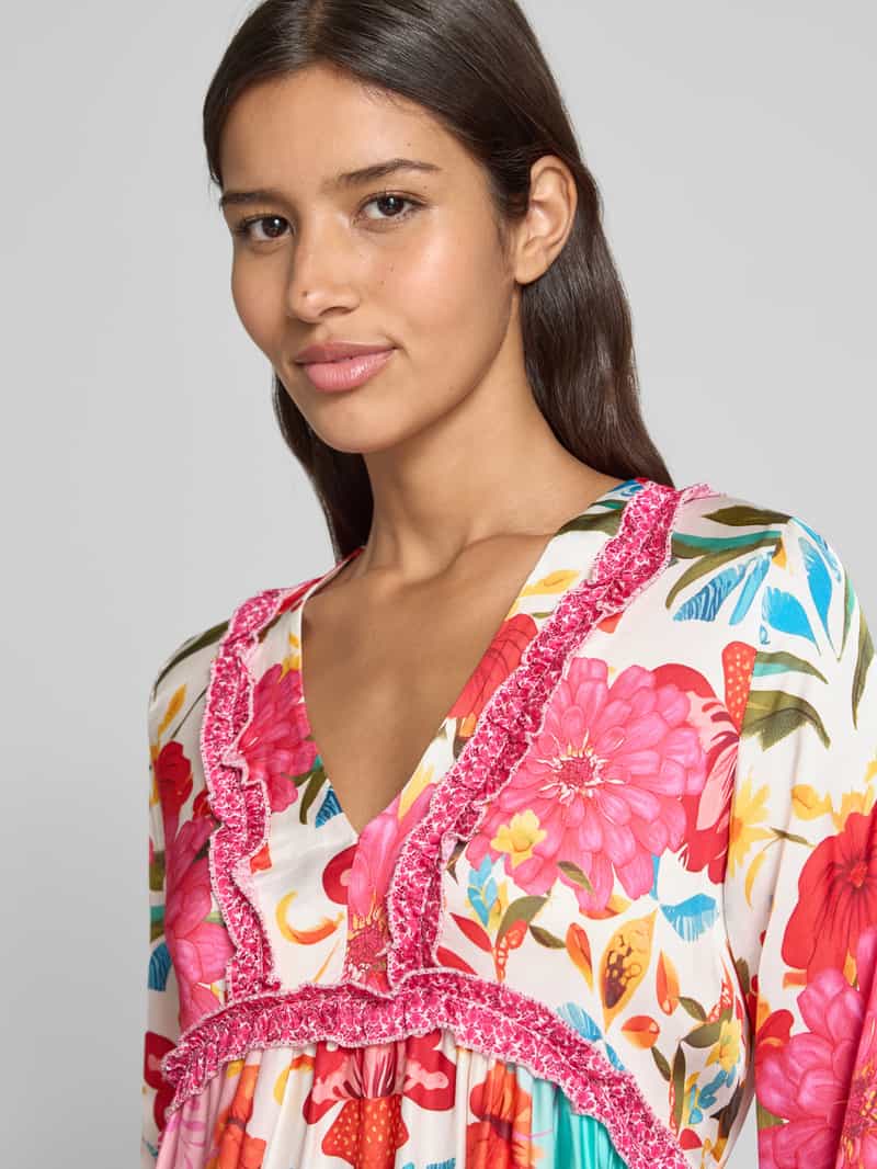 miss goodlife Tuniekjurk van viscose met V-hals