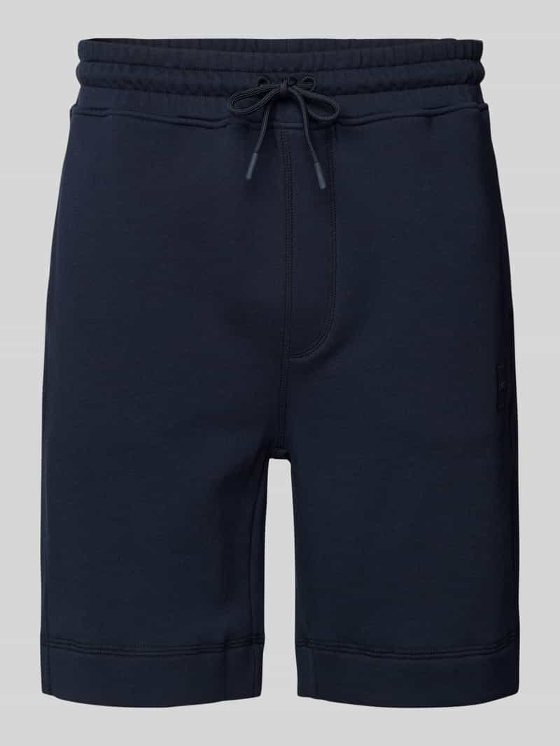 Boss Orange Regular fit sweatshorts van puur katoen