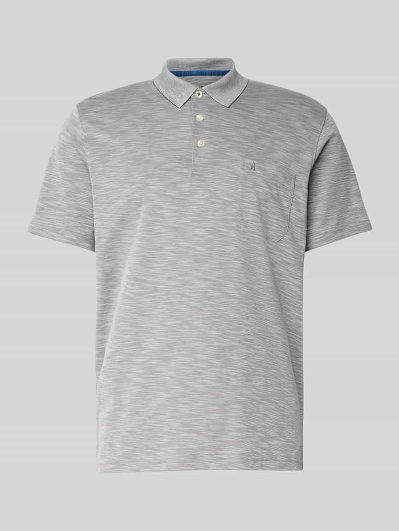 RAGMAN Poloshirt met labelstitching