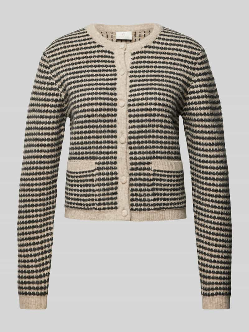 Kaffe Cardigan met zijzakken, model 'ellery'