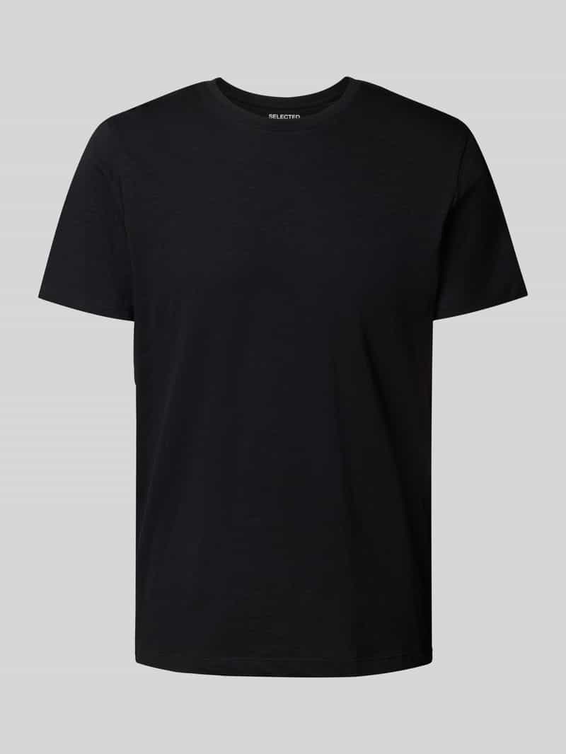 Selected Homme Regular fit T-shirt van puur katoen model 'ASPEN'
