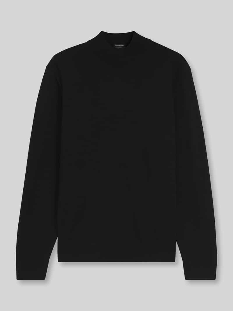 Boss Regular fit pullover van zuivere scheerwol model 'Bjarno'