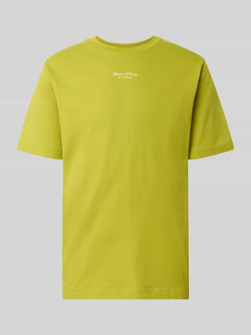 Marc O'Polo Regular fit T-shirt van puur katoen