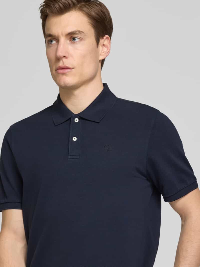 ECOALF Regular fit poloshirt met logostitching model 'TEDANALF'