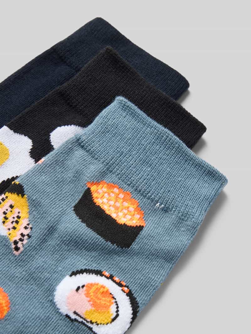 jack & jones Sokken met elastisch ribboordje in een set van 3 paar