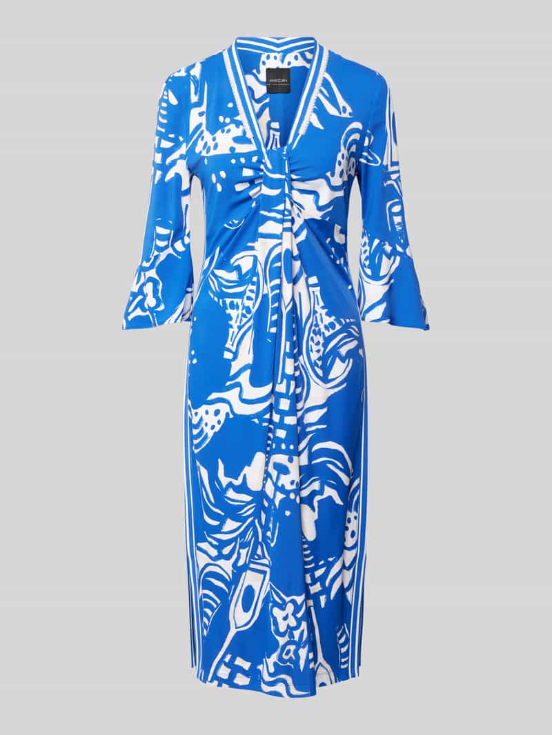 Marc Cain Maxi-jurk met plooien