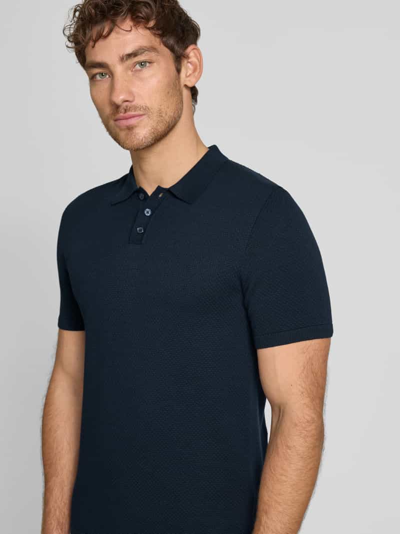 drykorn Slim fit poloshirt met structuurmotief model 'TRITON'