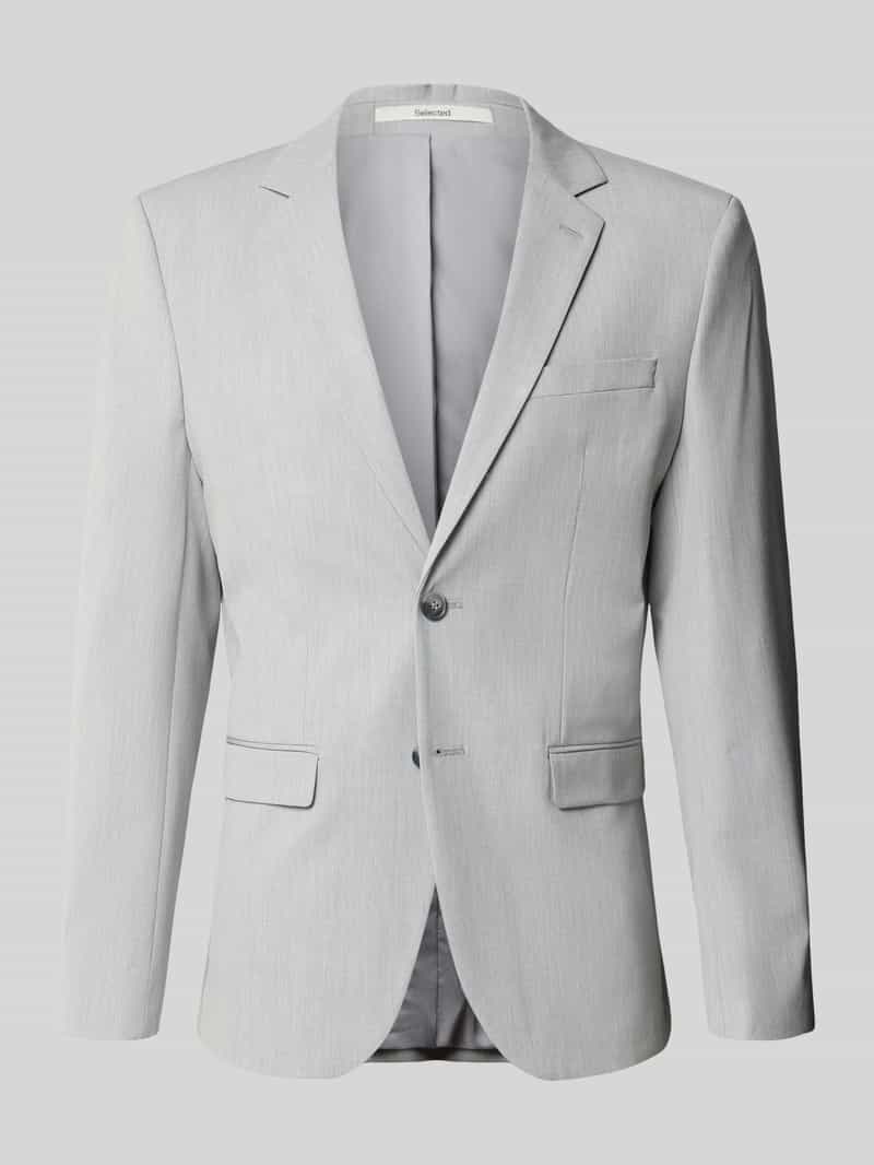 slim fit colbert met 2-knoopsluiting