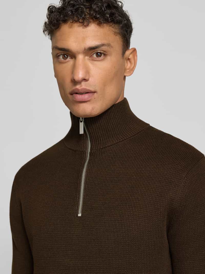 Selected Homme Regular fit schipperstrui van puur katoen model 'DANE'