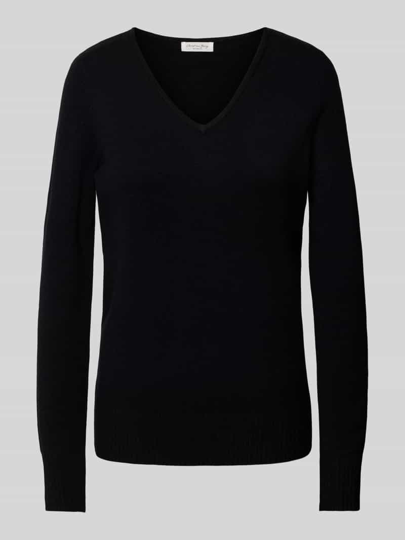 Christian Berg Woman Gebreide pullover met ribboorden