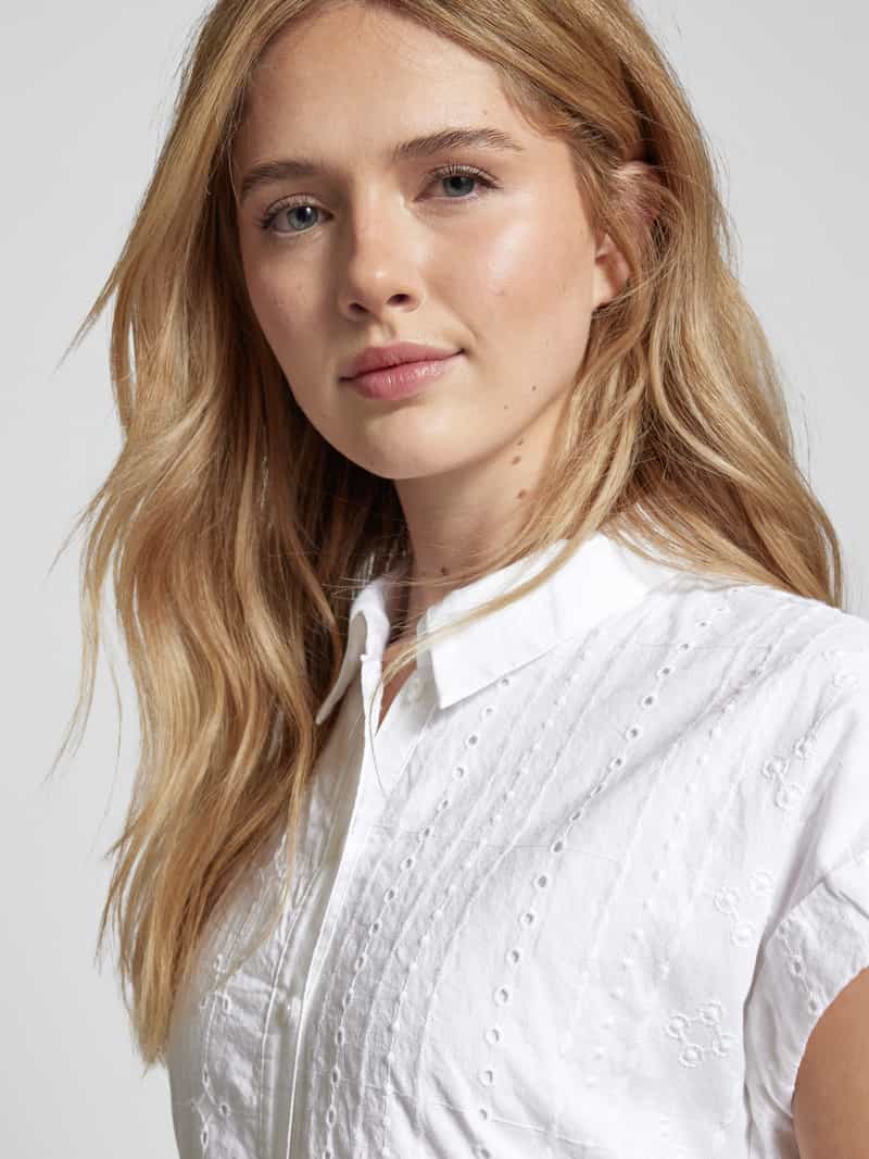 s.Oliver RED LABEL Midi-jurk met gehaakt kant