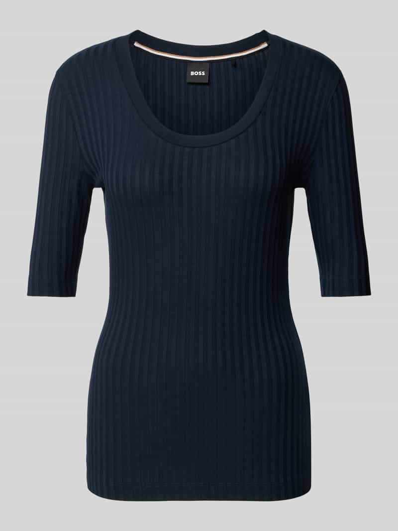 Boss T-shirt met 1 2-mouwen