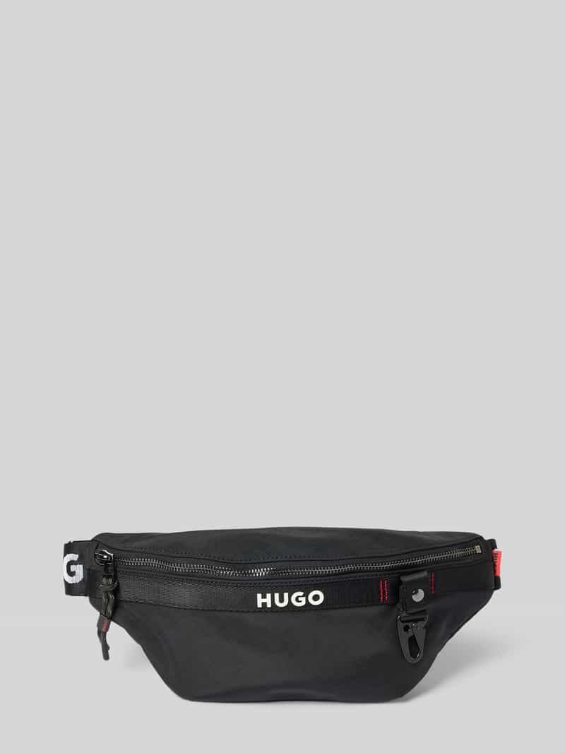 HUGO Heuptasje met labeldetails model 'Dusky'