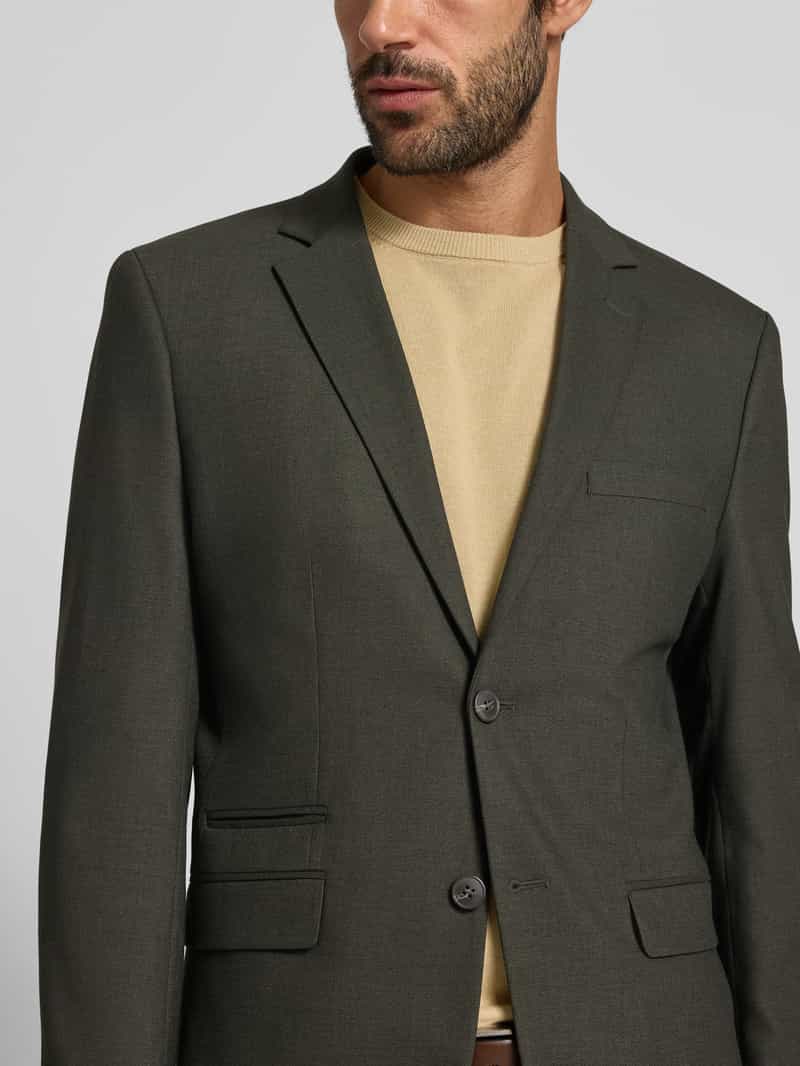 Selected Homme Slim fit pak met wol model 'NEIL'
