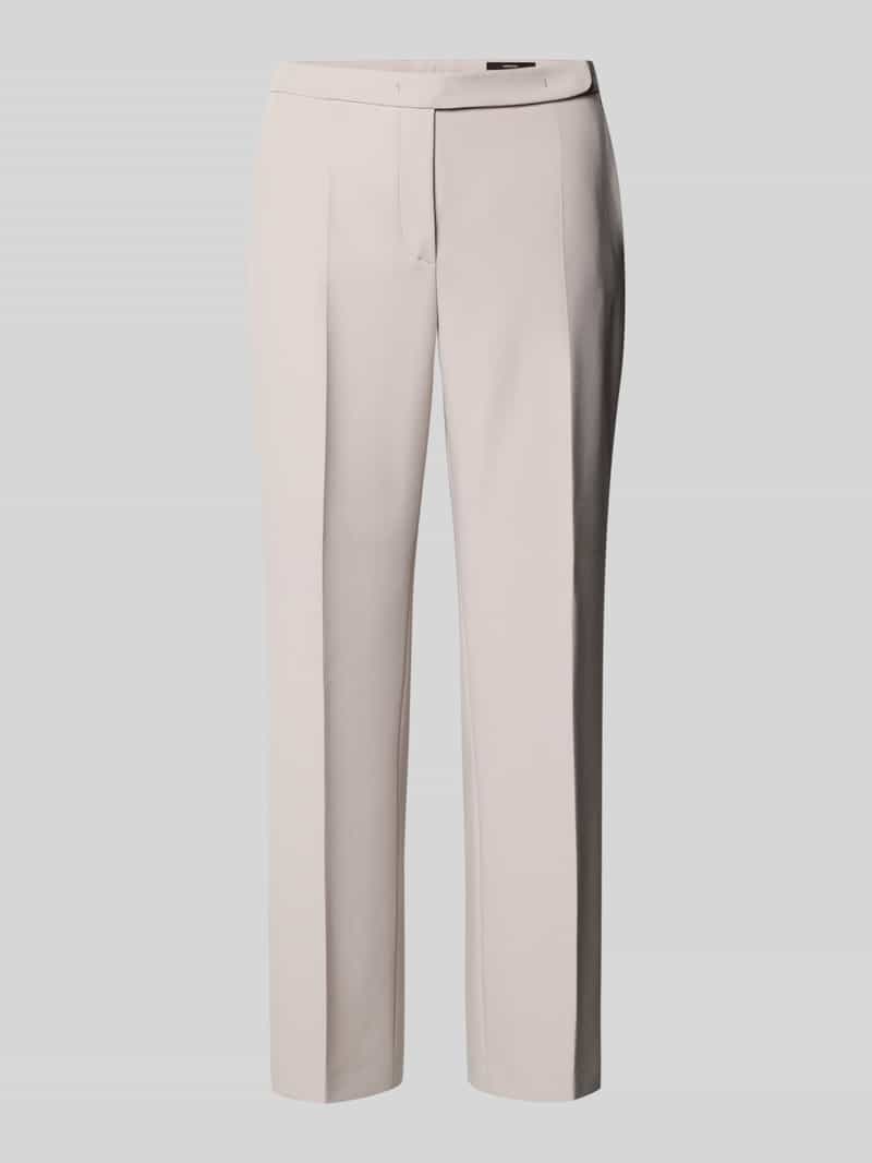 Windsor Slim fit pantalon met persplooien