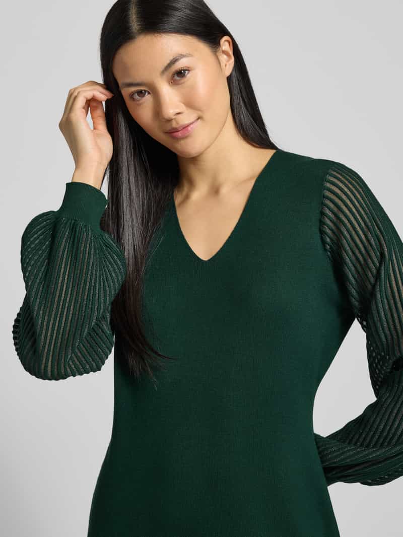 s.Oliver BLACK LABEL Getailleerde vrijetijdsjurk van viscosemix