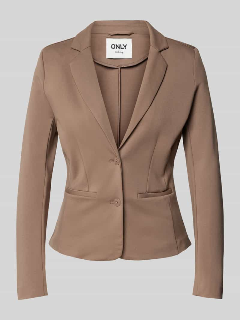 Only Getailleerde blazer met paspelzakken, model 'POPTRASH LIFE'