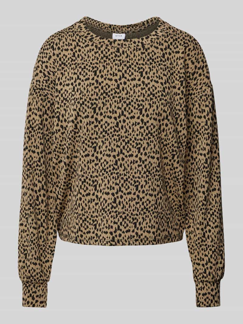 Vila Gebreide pullover met ronde hals model 'NEREA AVI'